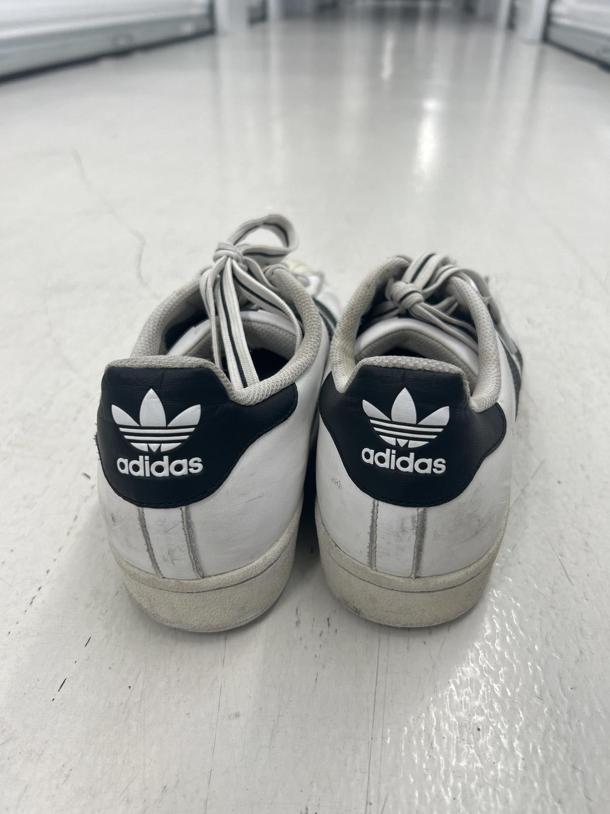 Adidas Superstar Sneakers - Classic White with Black Stripes