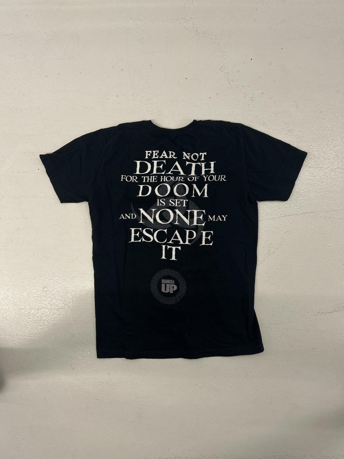 Ranger Up Graphic Tee - Fear Not Death Black T-Shirt