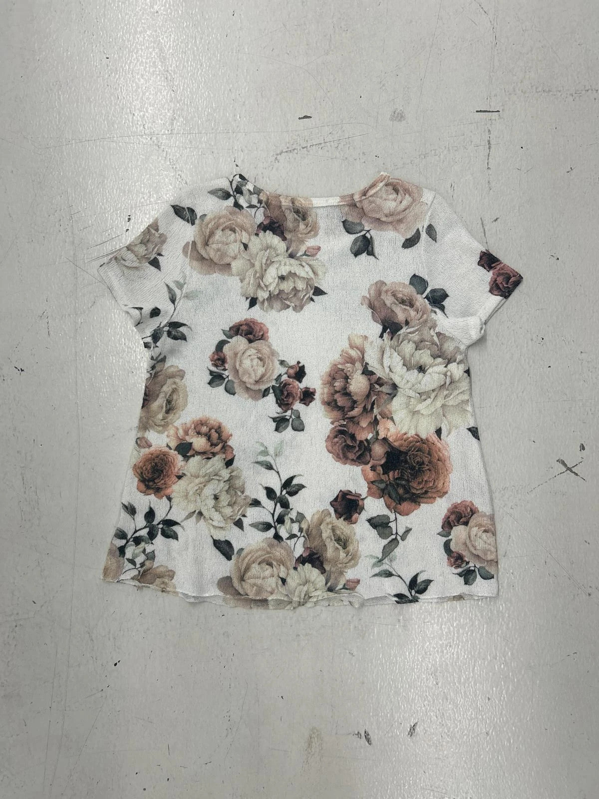 Cute Floral Print Woven Shirt For Women