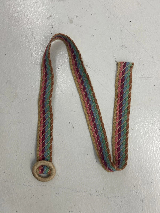 Colorful Woven Strap With Loop