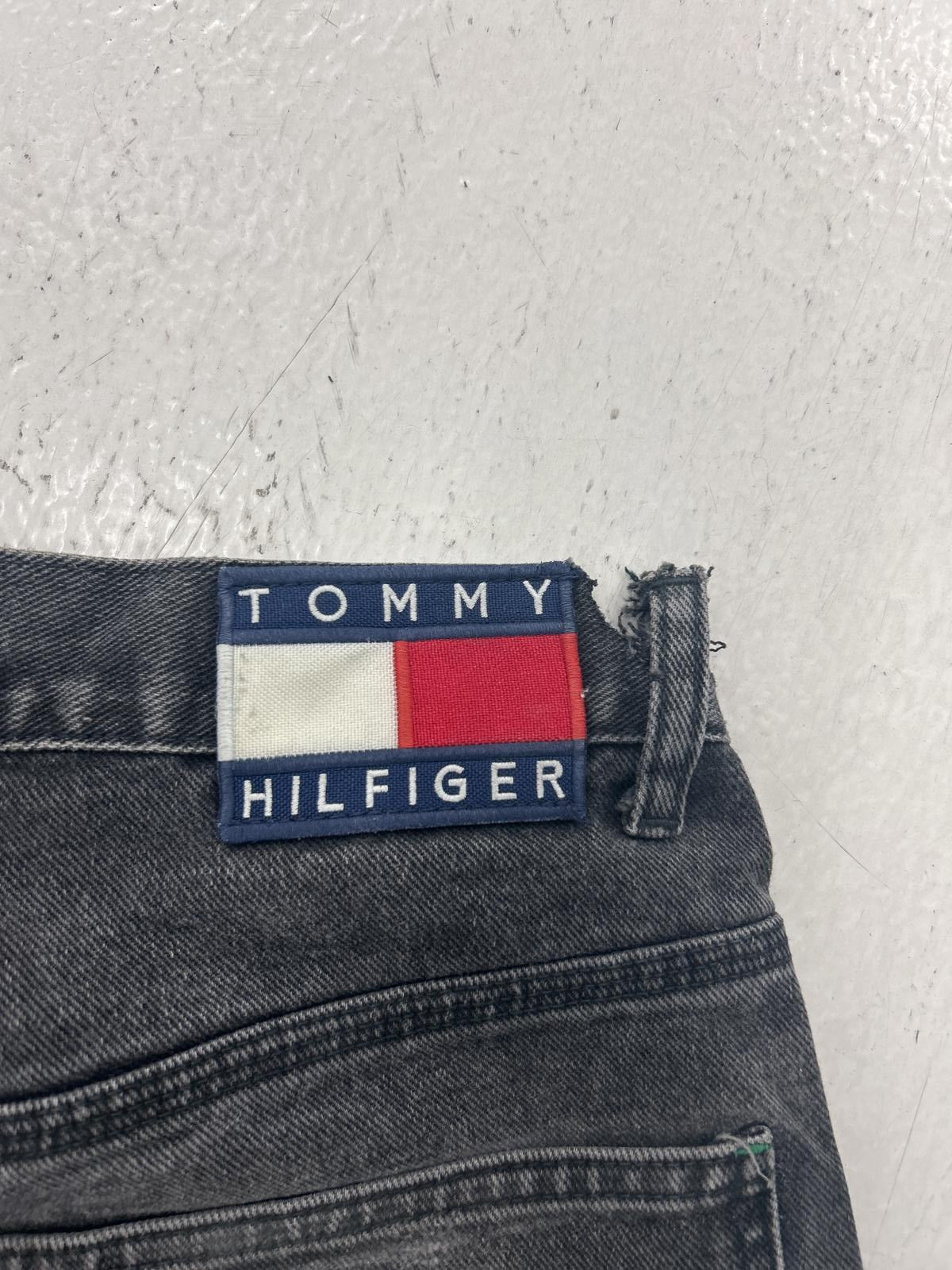 Tommy Hilfiger Classic Black Work Cargo Jeans - Size 29/32