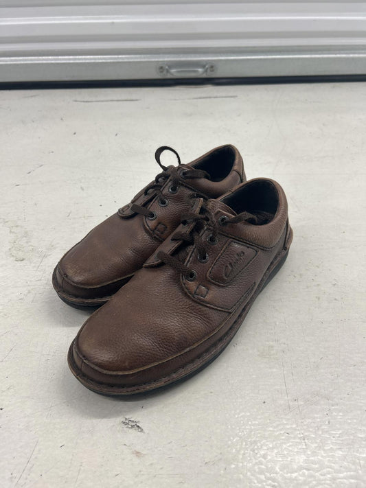 Clark's Brown Leather Casual Shoes