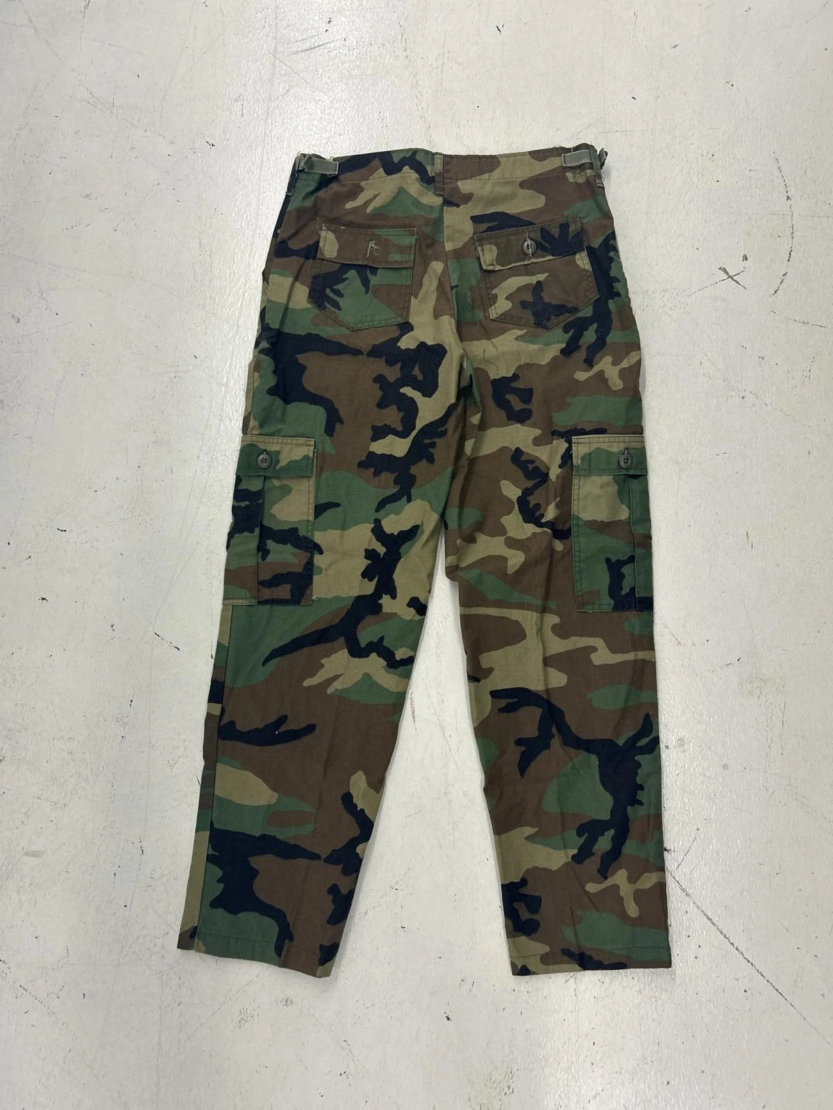 Men'S Vintage Camouflage Mili Cargo Pants