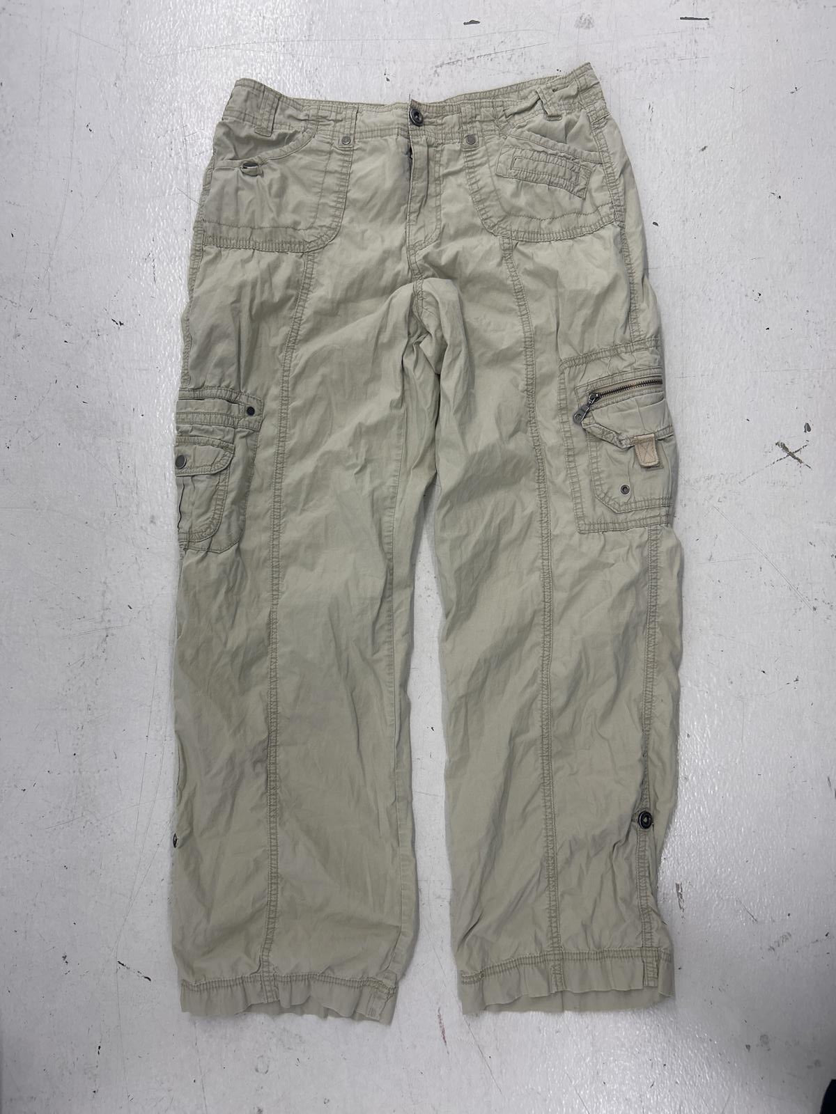 Khakis & Co Women's Cargo Pants - Size 8, Casual & Comfy