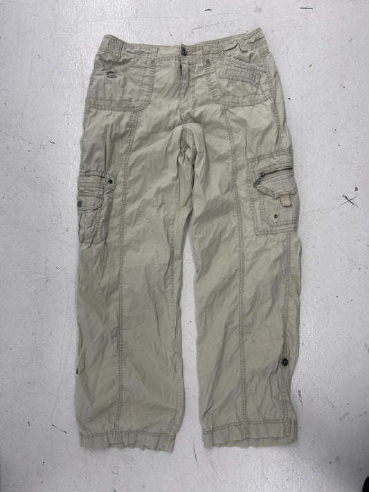 Khakis & Co Women's Cargo Pants - Size 8, Casual & Comfy