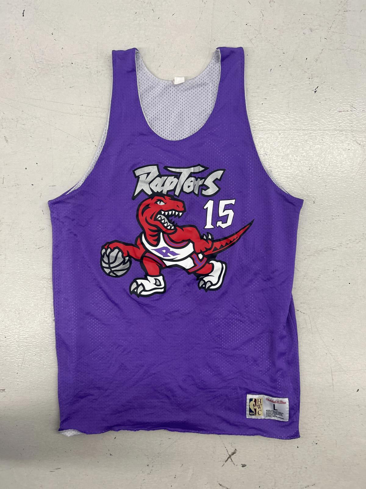 Vintage Toronto Raptors Reversible Mesh Jersey Tank Top