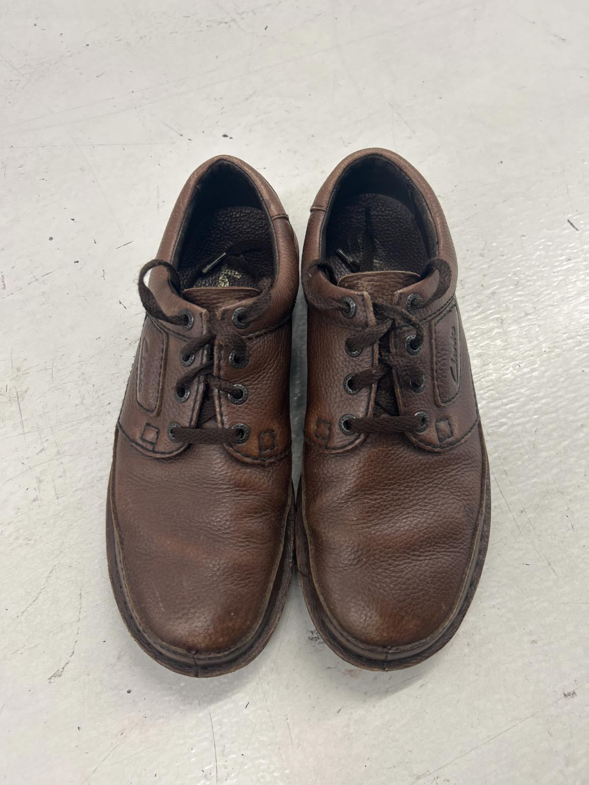 Clark's Brown Leather Casual Shoes