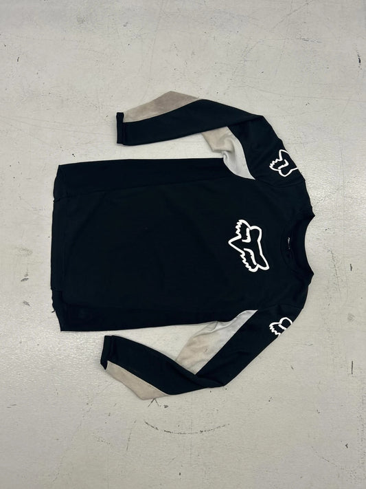 Fox Racing Long Sleeve Jersey - Black And Gray