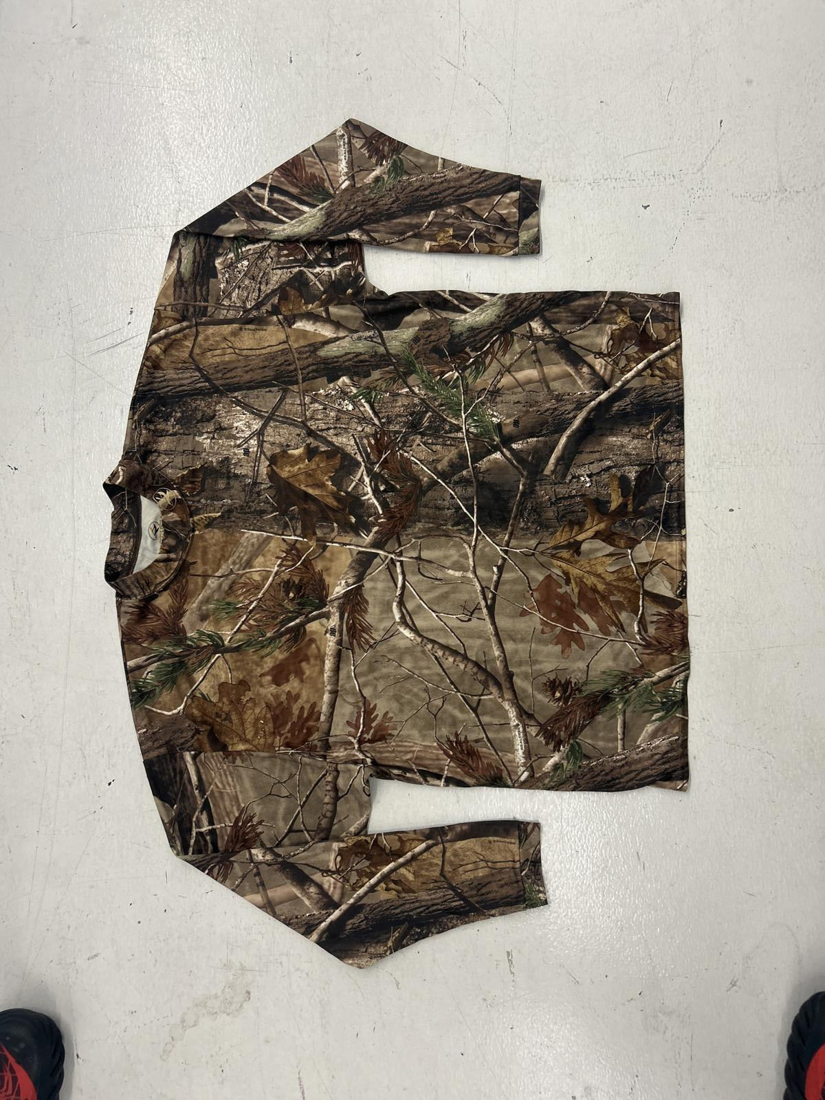 Camo Long Sleeve Shirt for Activity