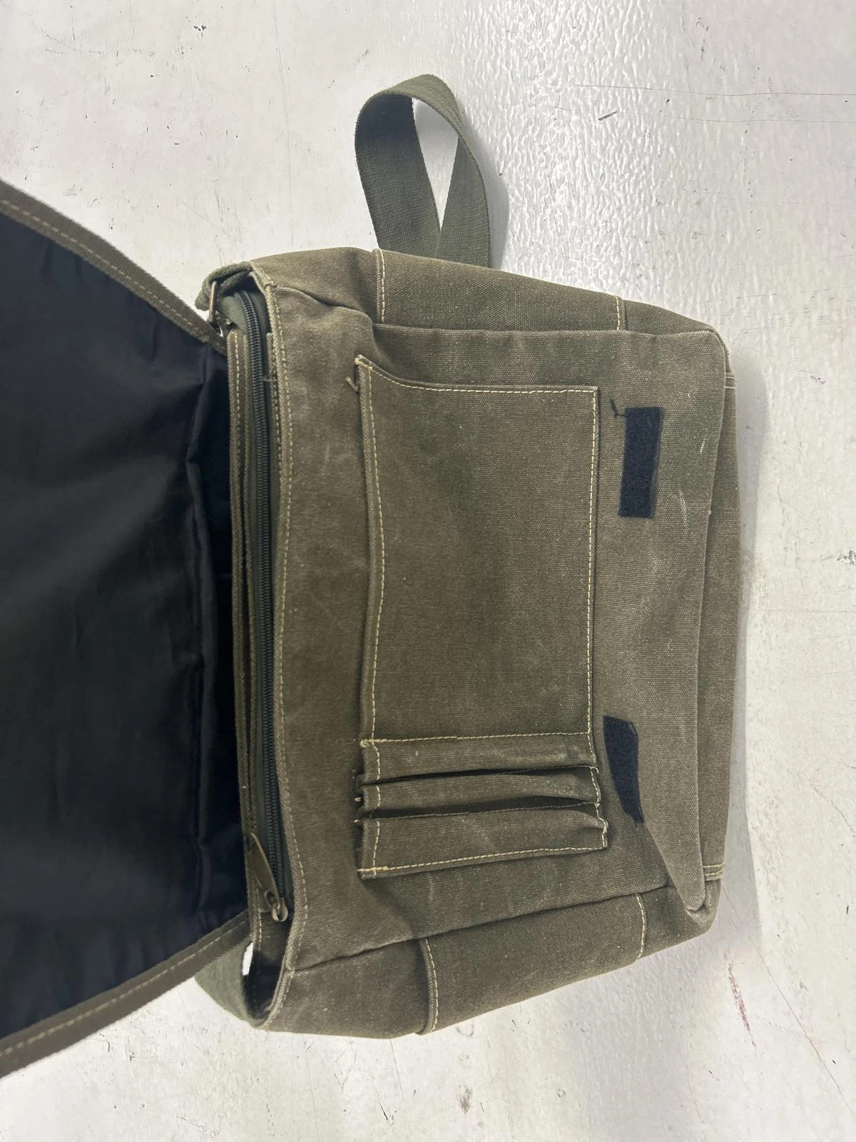 Canvas Flap Messenger Bag - Versatile And Durable