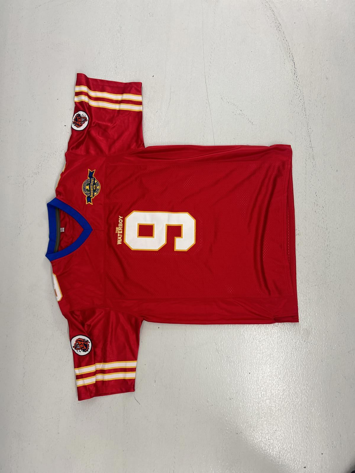 Authentic WaterBoy Red Football Jersey - Boucher #9