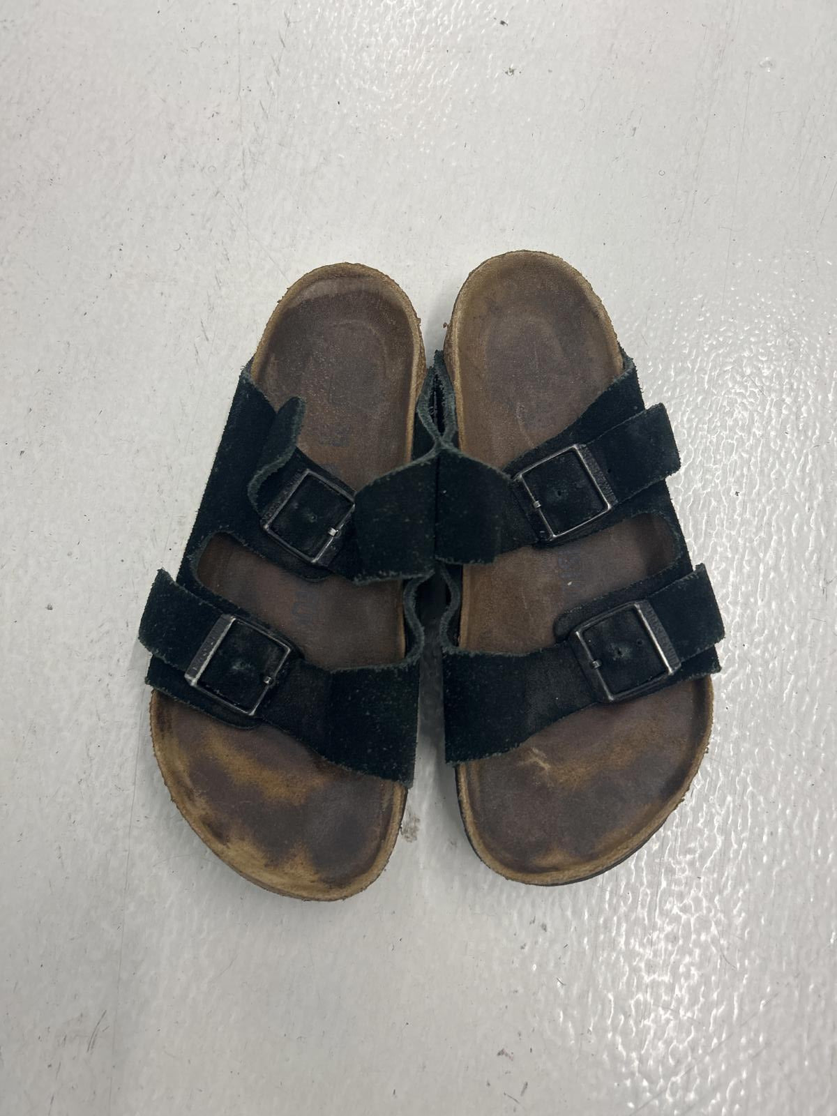 Birkenstock Comfortable Black Suede Sandals- EUR35