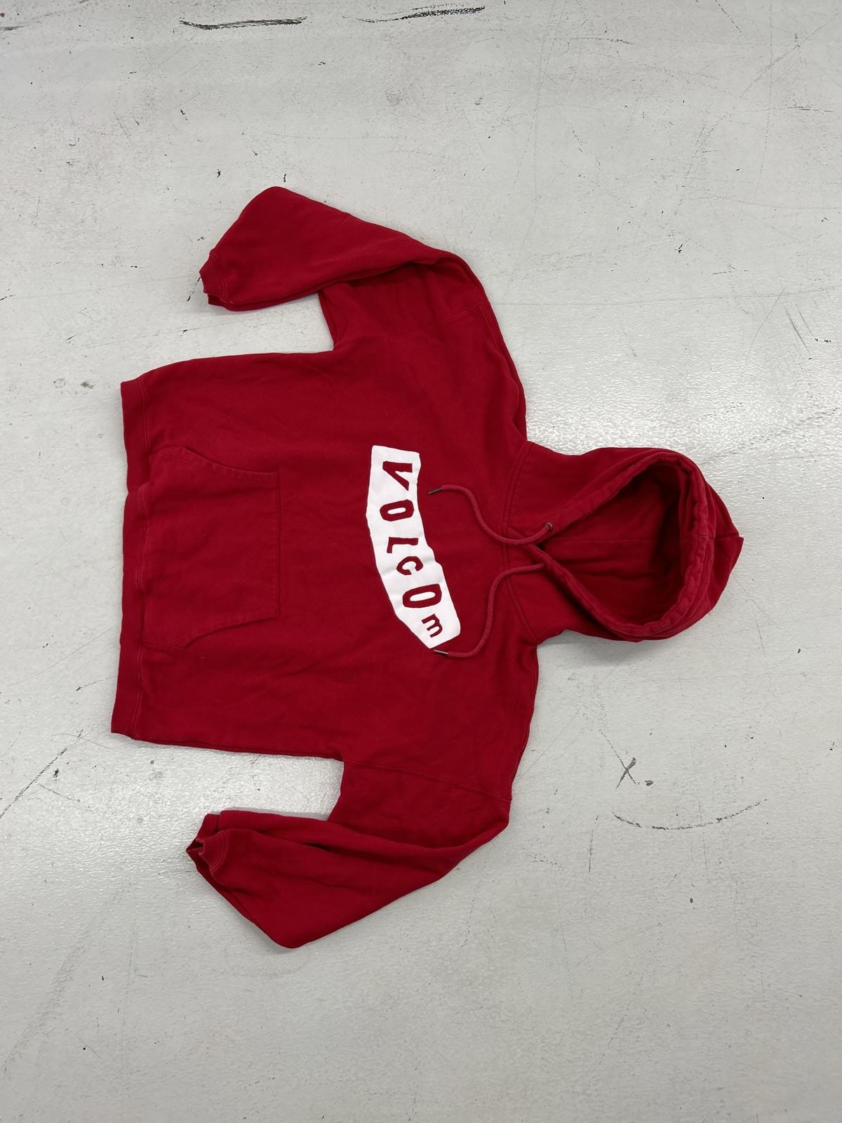 Volcom Red Hoodie - Cozy and Stylish