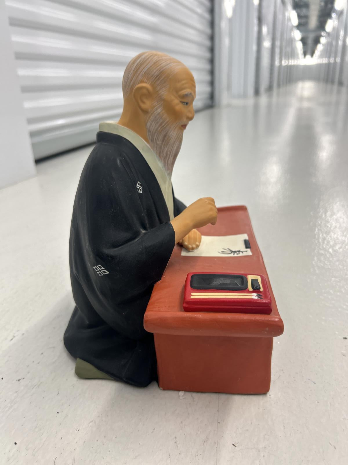 Zen Master Figurine - Traditional Eastern Crafts