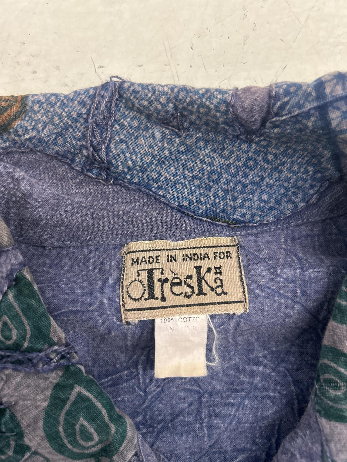 Iteska Handcrafted Printed Jacket - Vintage Inspired Design