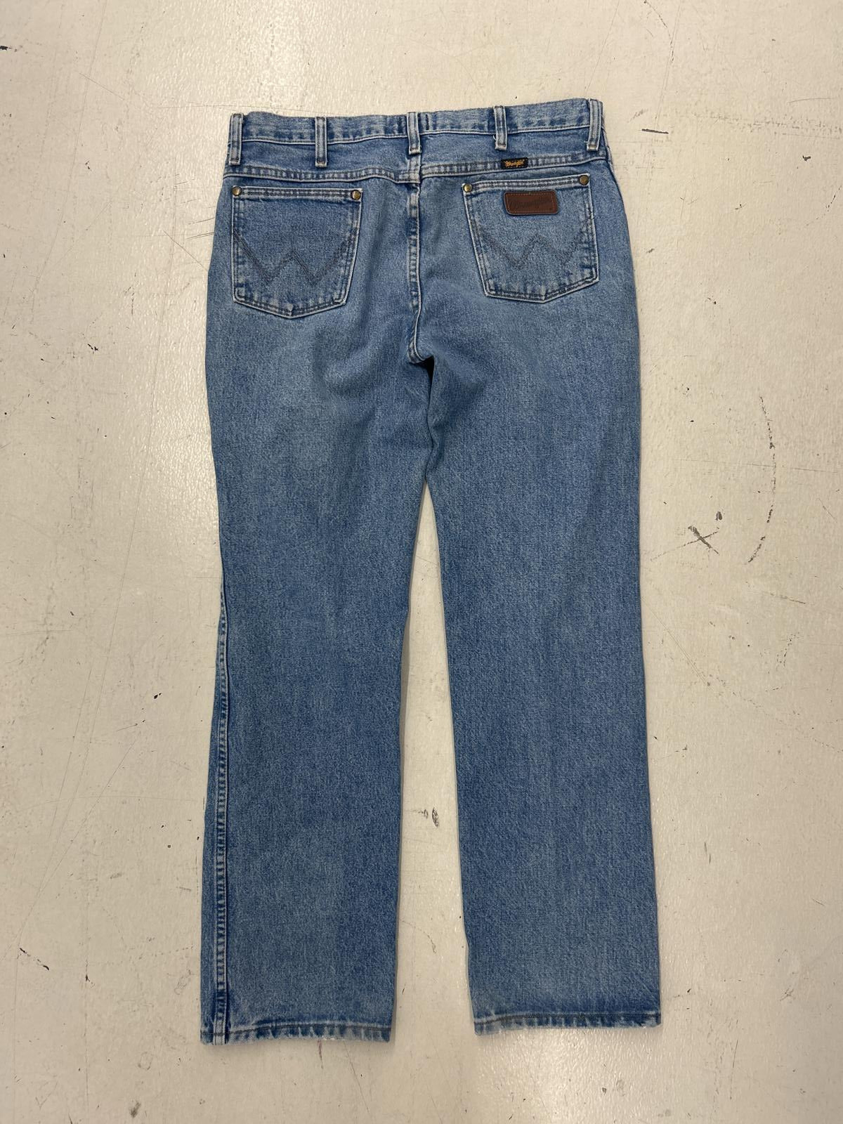 Vintage Wrangler 36MWZ Slim Fit Jeans - Classic Light