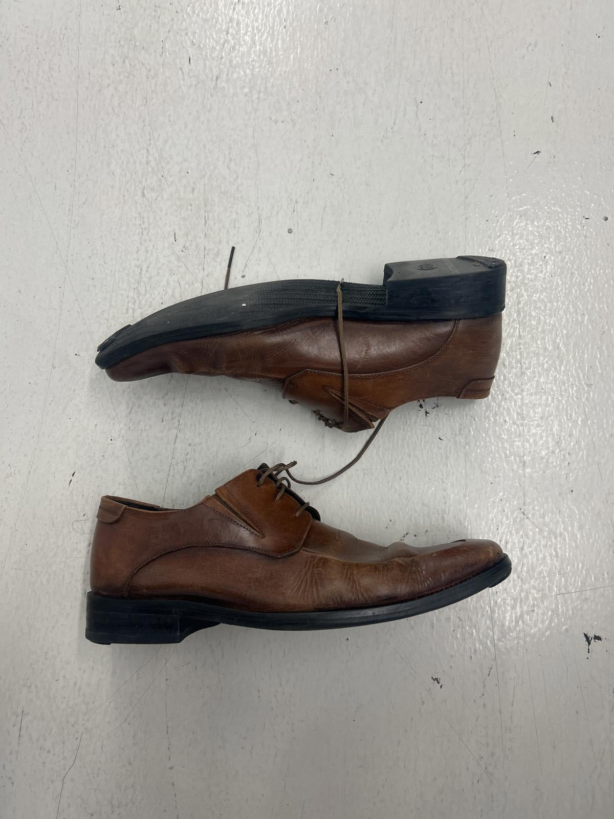 Steve Madden Brown Leather Dress Shoes