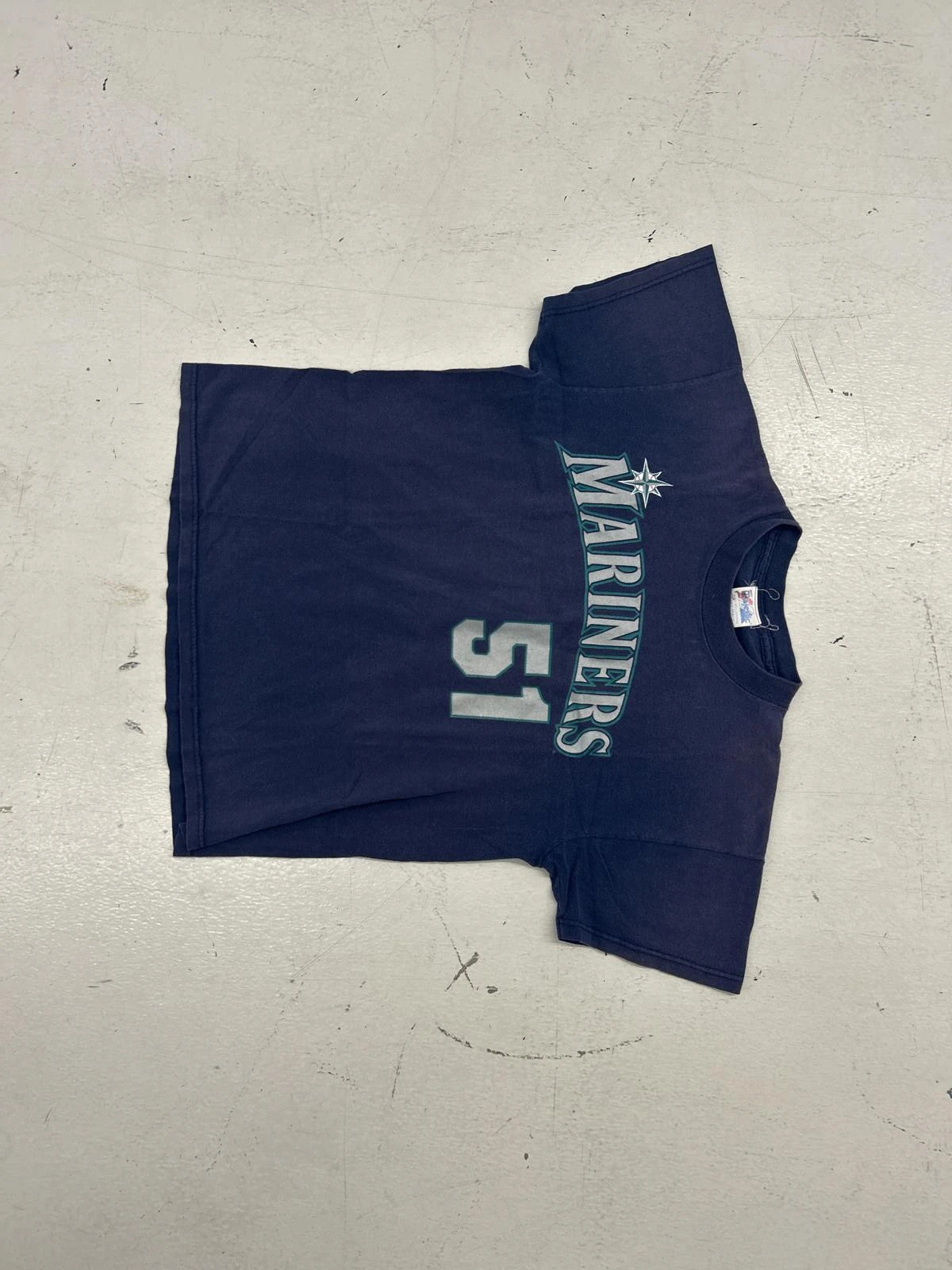 Vintage Seattle Mariners T-Shirt - Size Xl - Blue