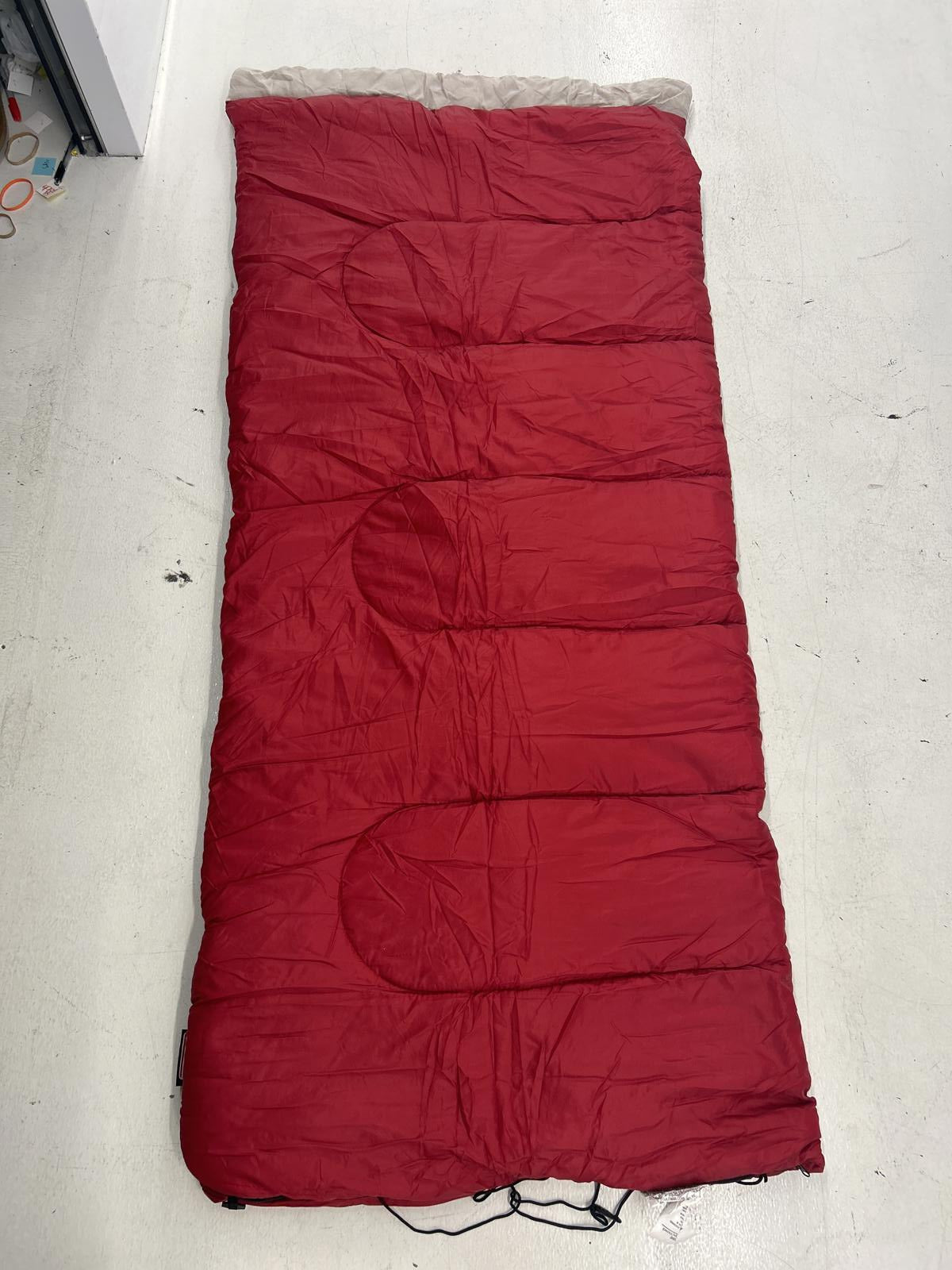 Coleman Palmetto Adult Regular Sleeping Bag - Red