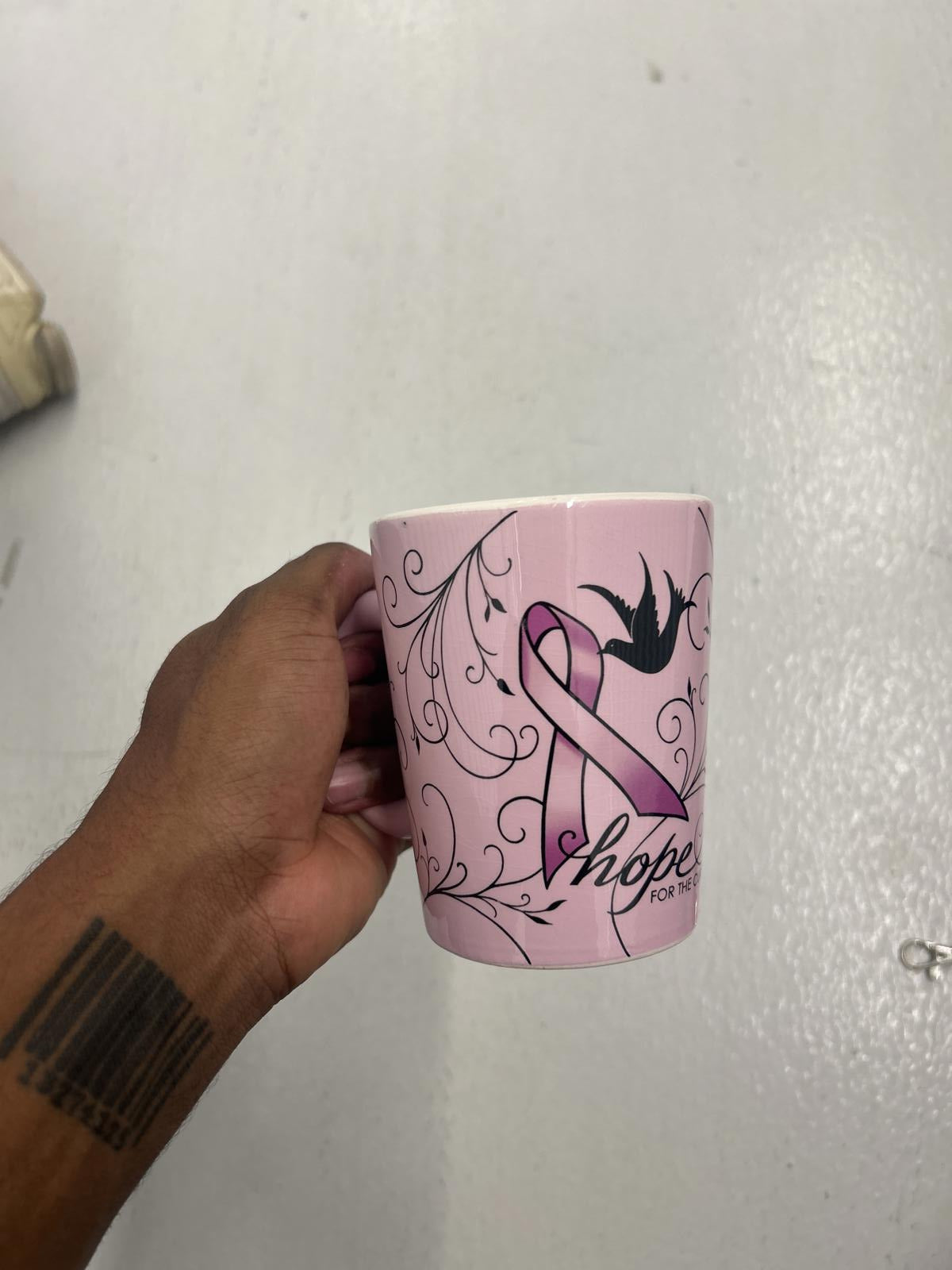 BCA Hope for the Cure Pink Mug