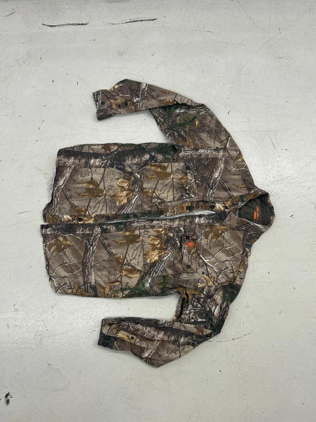 Men'S Camouflage Hunting Button Up