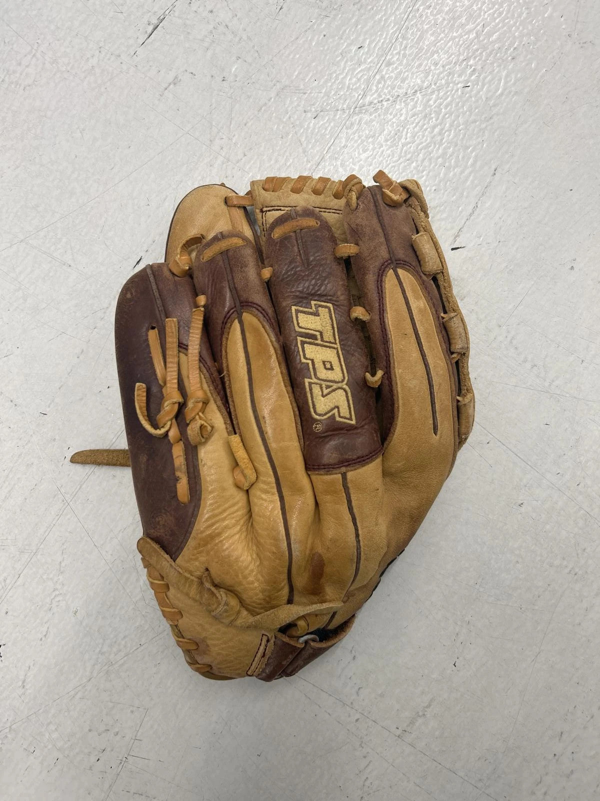 Vintage Tps Baseball Glove - High Quality Leather