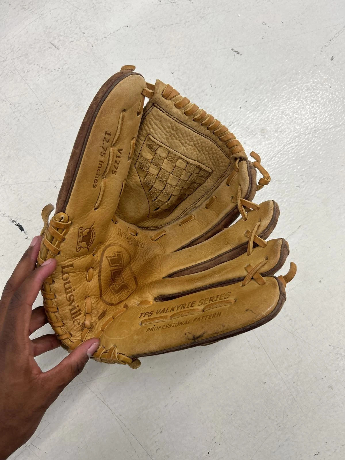 Vintage Tps Baseball Glove - High Quality Leather