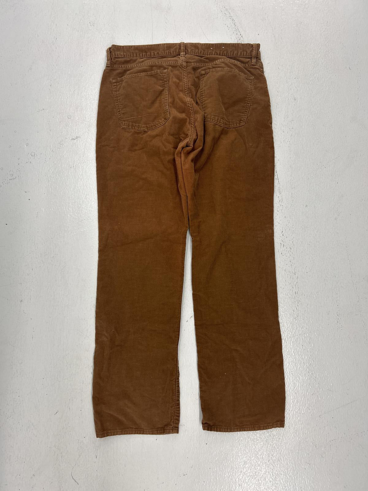 Casual Comfort Brown Corduroy Pants