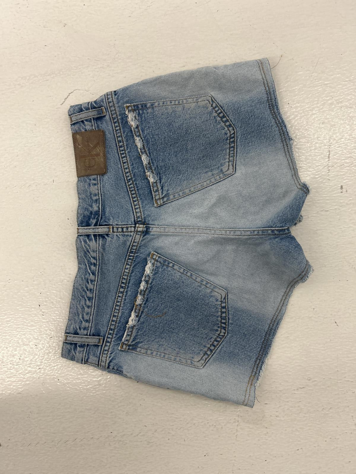 Calvin Klein Women's Distressed Denim Shorts