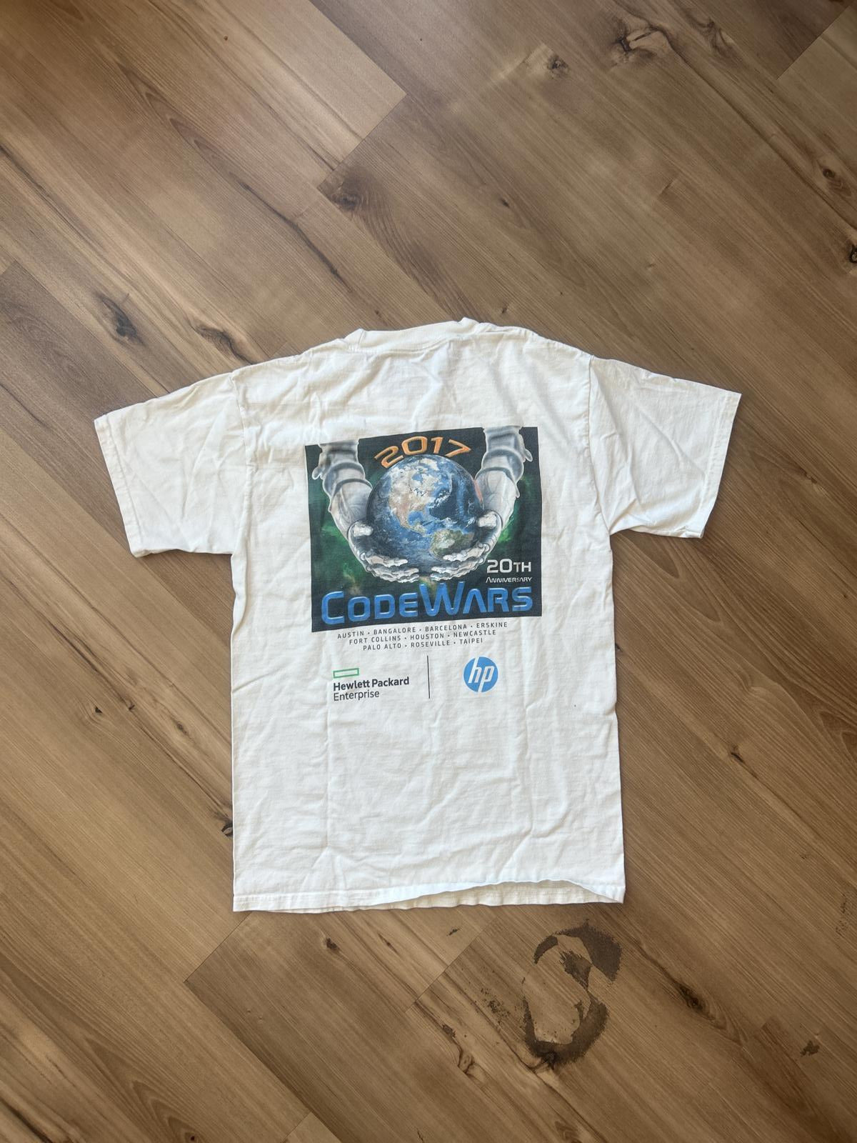 Hanes HP CodeWars 2017 20 Years Commemorative T-Shirt