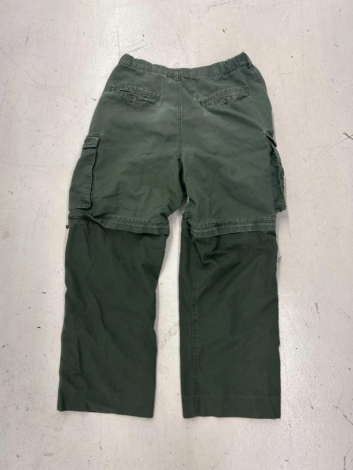 Detachable Hybrid Cargo Pants With Adjustable Waist