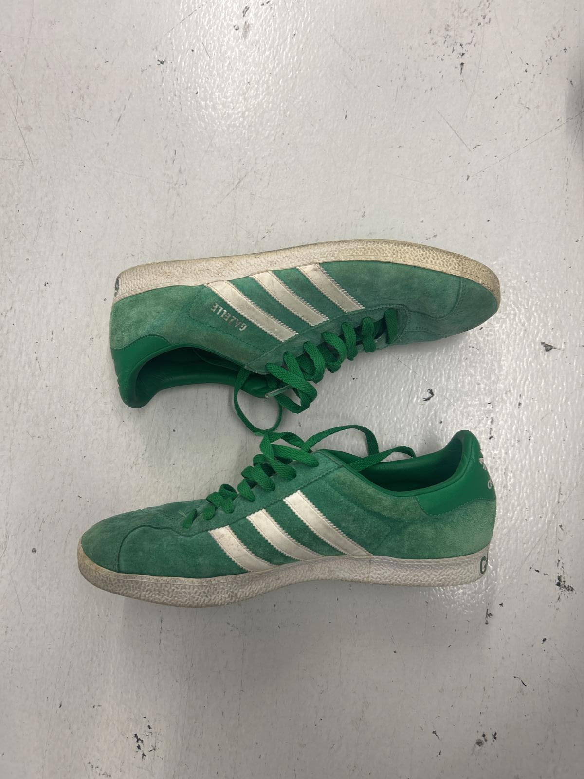 Adidas Gazelle Vintage Sneakers - Green Suede