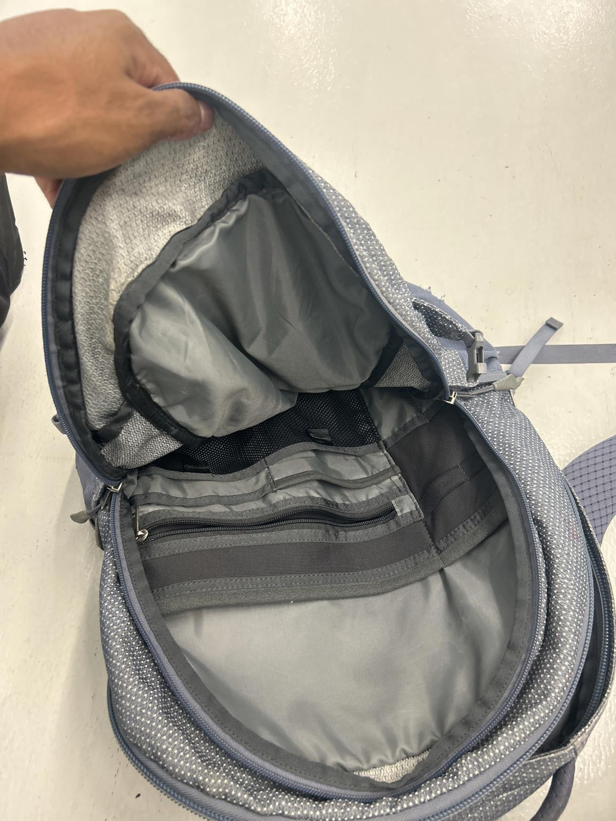 The North Face Gray Backpack with Laptop Compartment