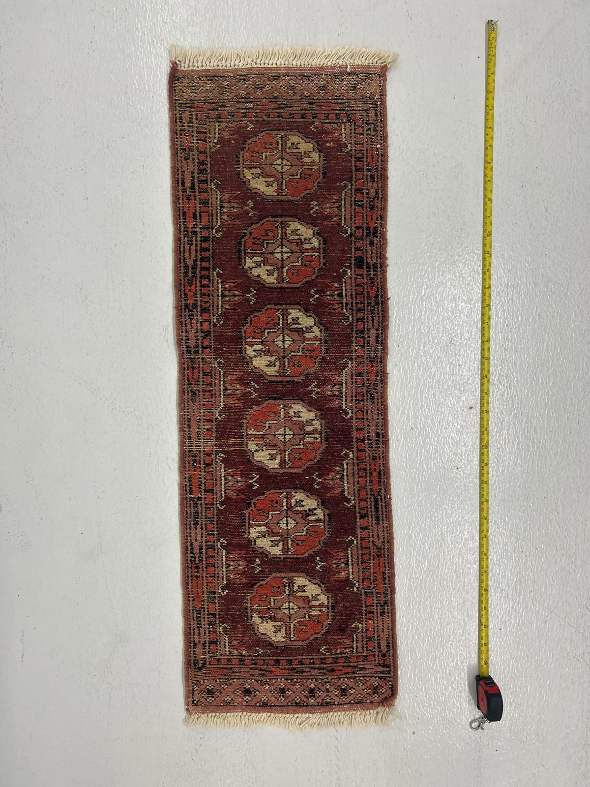 Handwoven Oriental Runner Rug with Intricate Patterns