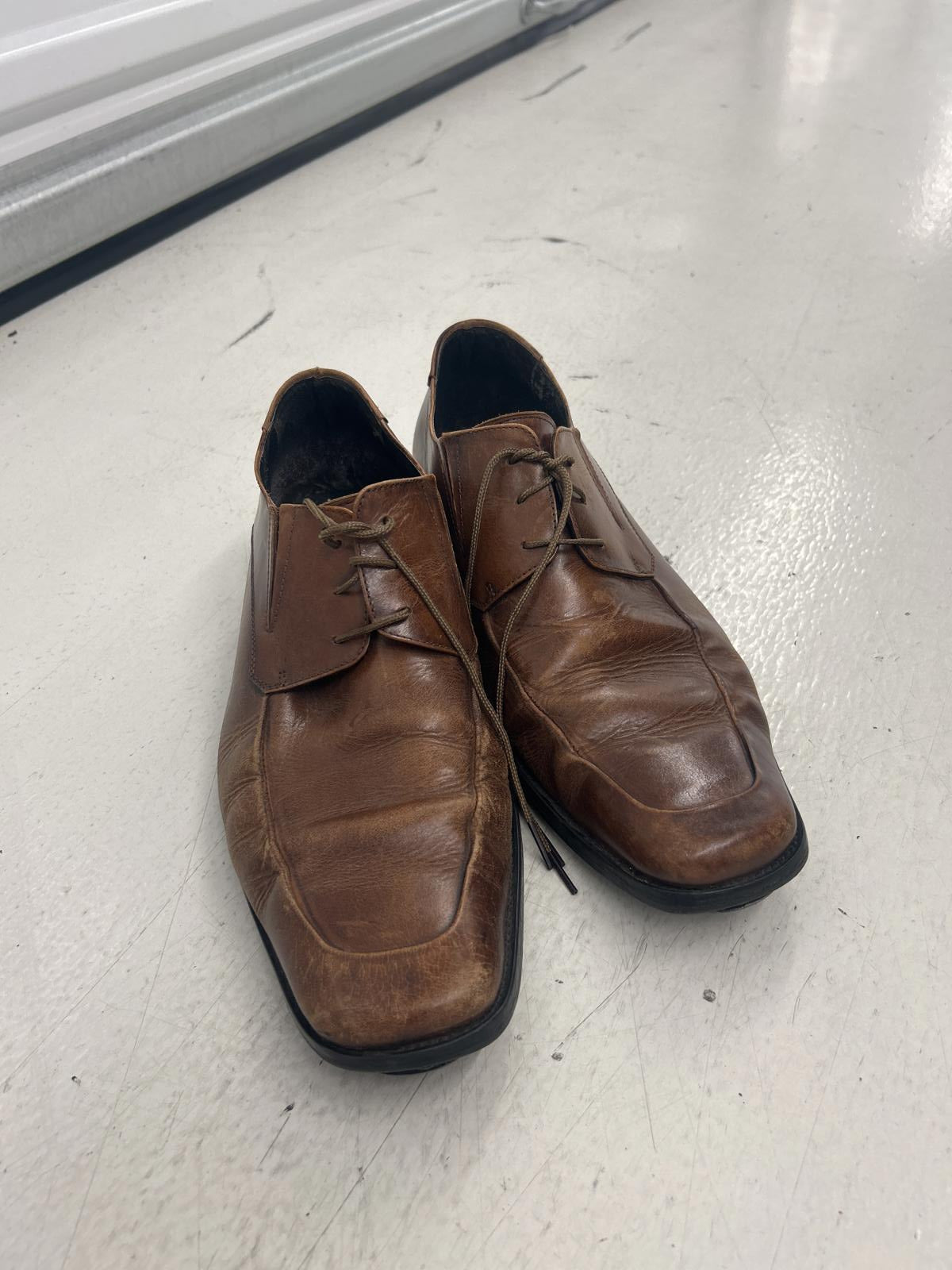 Steve Madden Brown Leather Dress Shoes