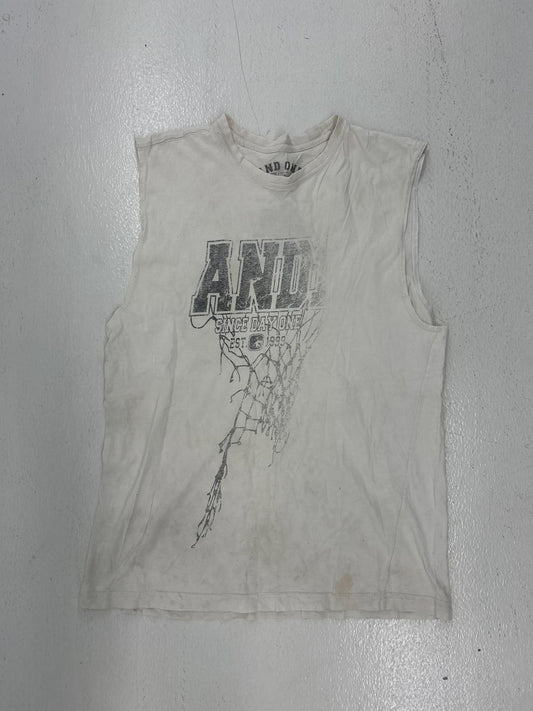 AND1 Vintage Basketball Sleeveless T-Shirt - Size L