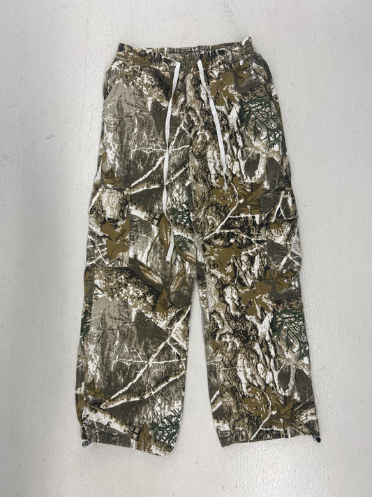 Men's Adjustable Hem Camo Cargo Pants - Size M