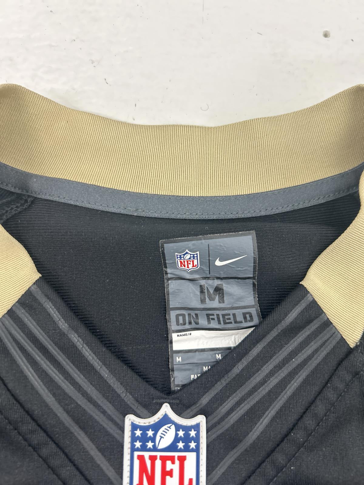 Nike New Orleans Saints Drew Brees Jersey - Black - Size M