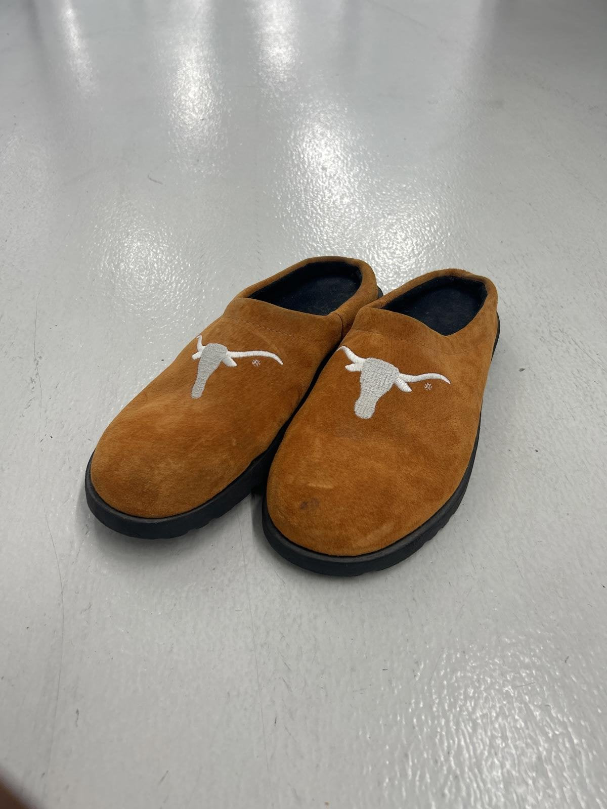 UT Longhorns Comfortable Suede Slip-On Shoes