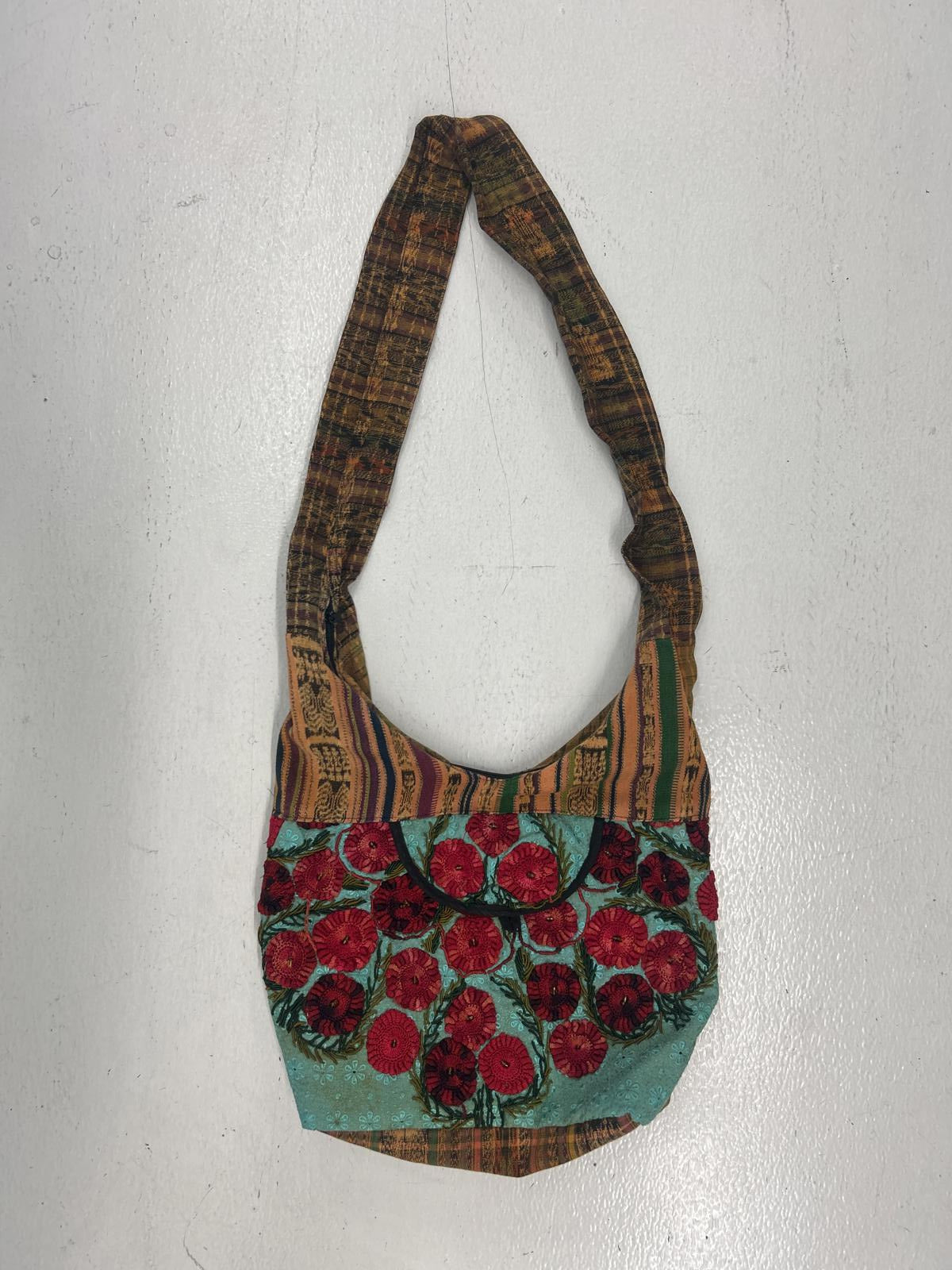 Handcrafted Floral Shoulder Bag