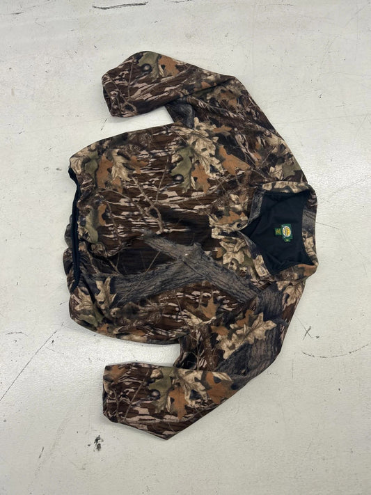 Men'S Fleece Camo Hunting Jacket - Insulated And Durable