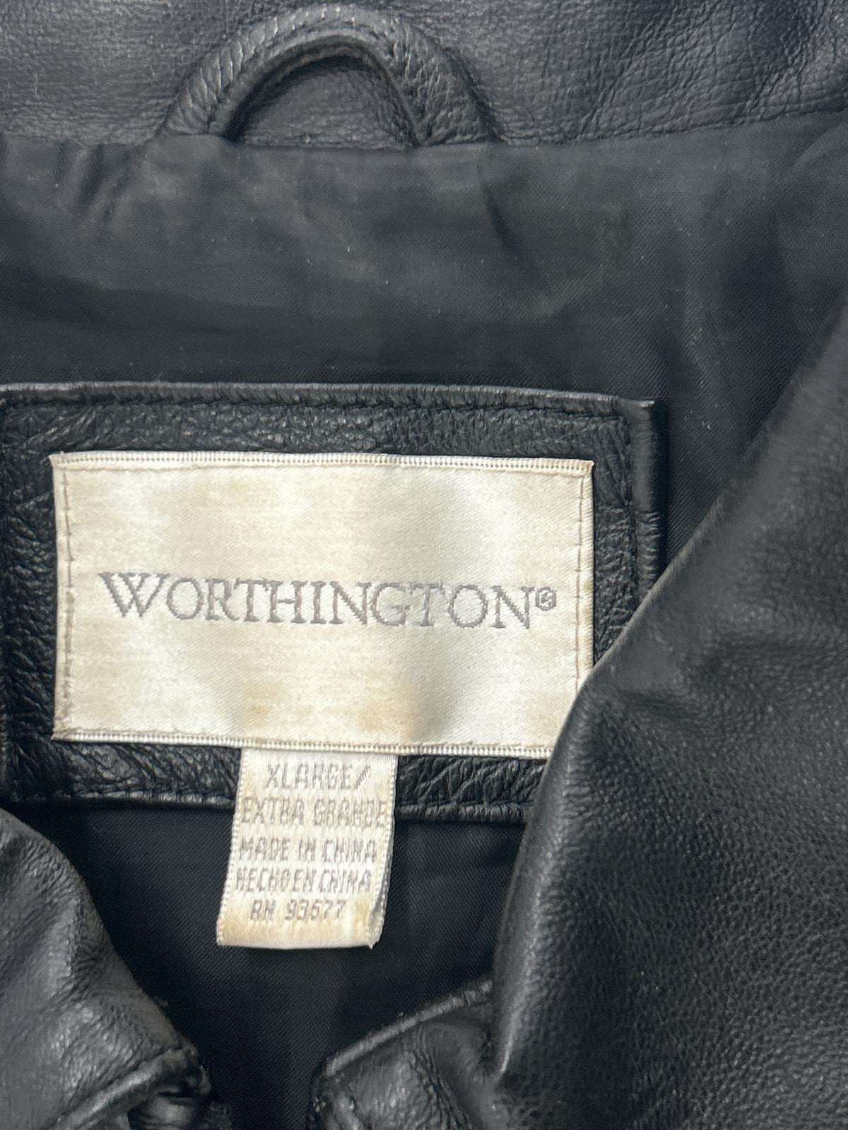 Worthington Genuine Leather Jacket - XL - Stylish