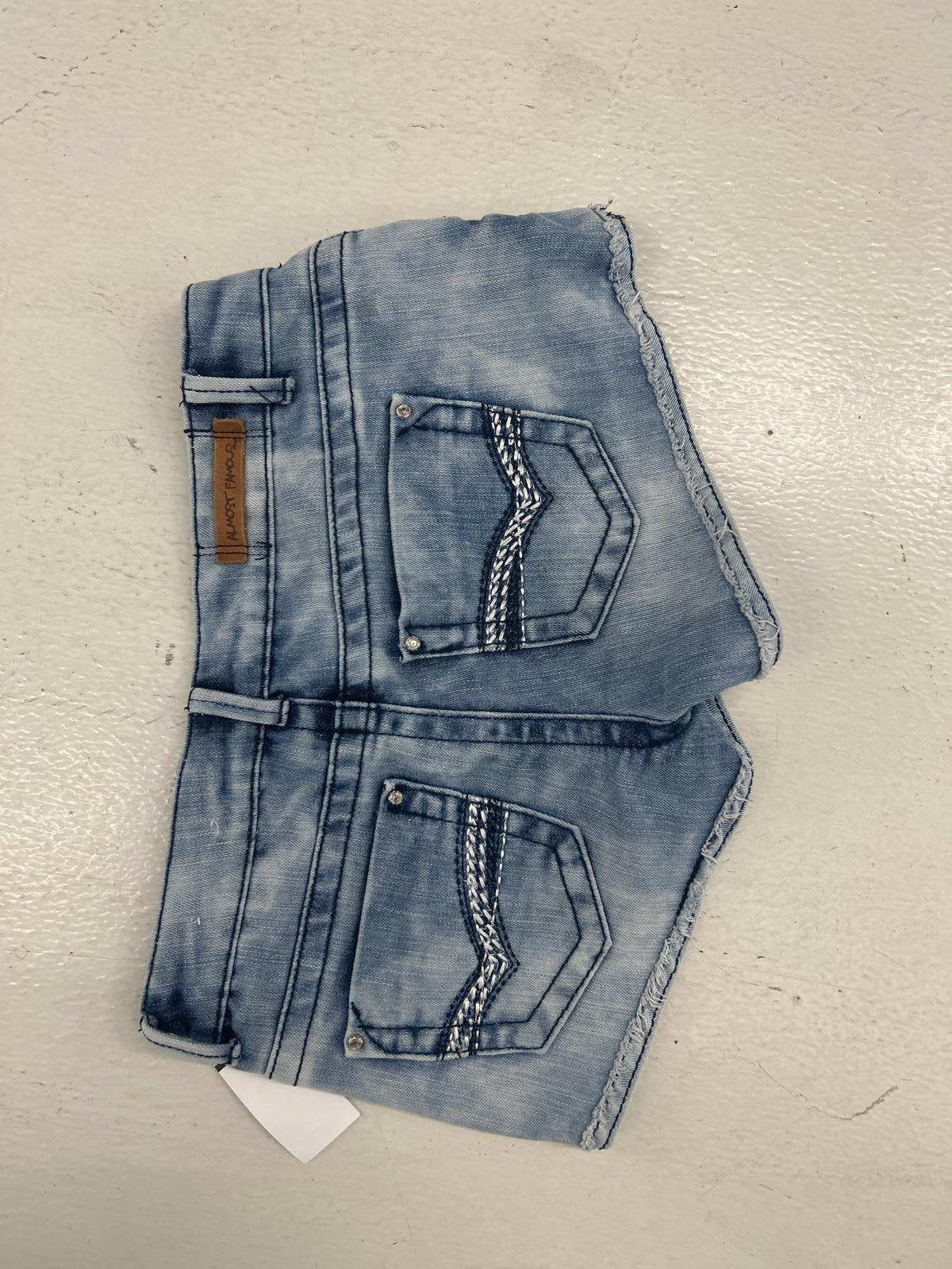 Almost Famous Women's Distressed Denim Shorts - Size 5