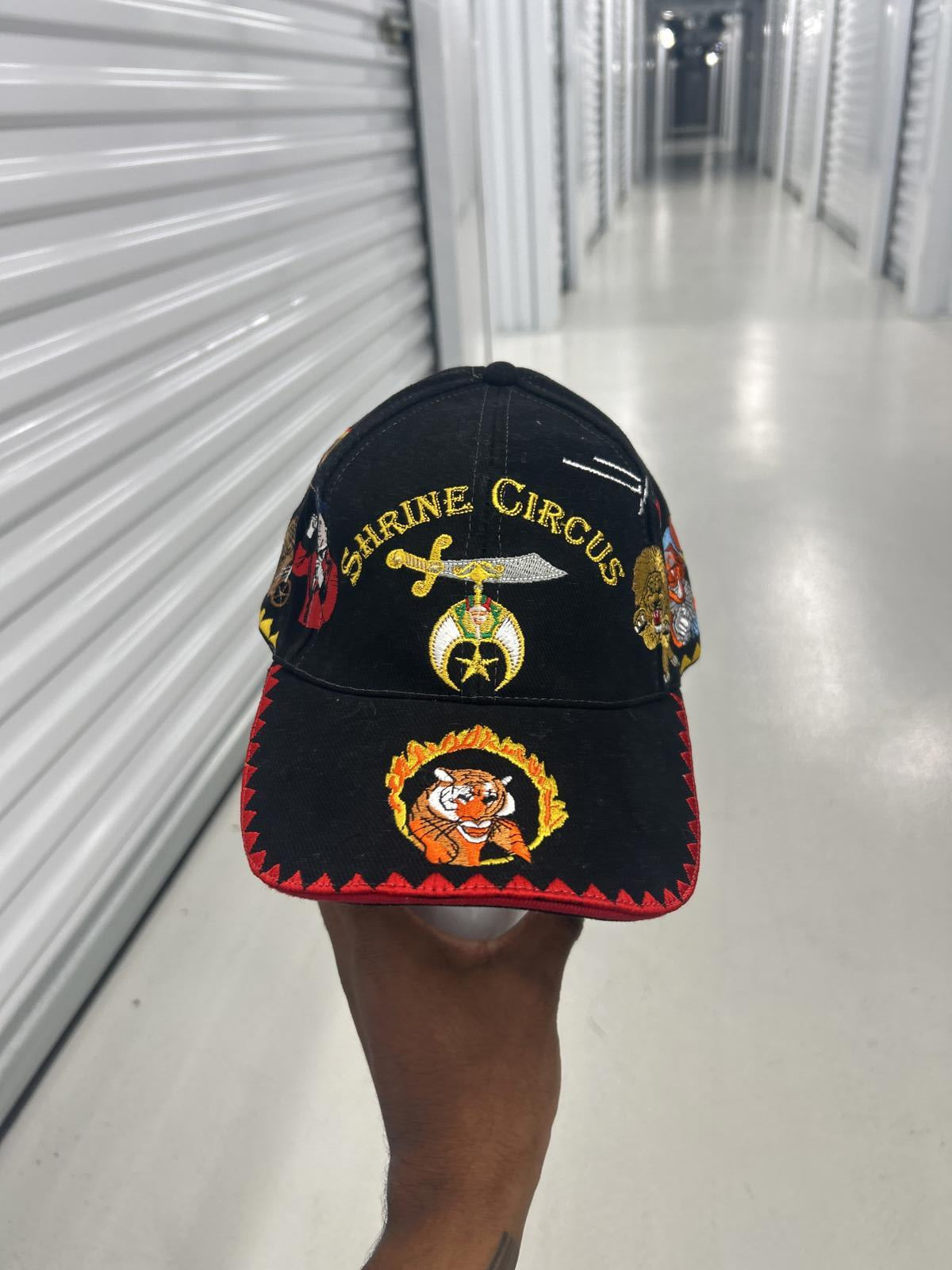 Vintage Shrine Circus Freemasonry Cap - Embroidered Hat