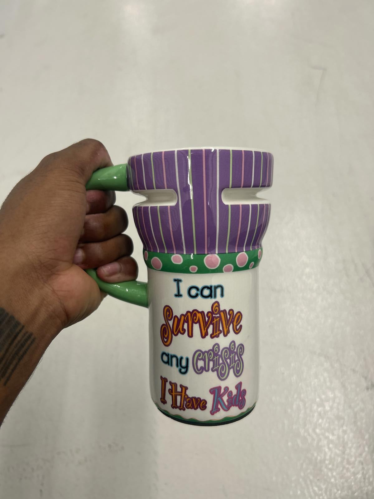 I Can Survive Any Crisis Ceramic Mug