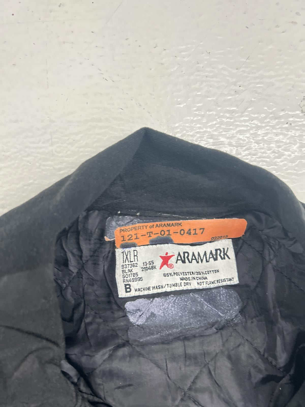 Aramark Black Utility Jacket - Size XL