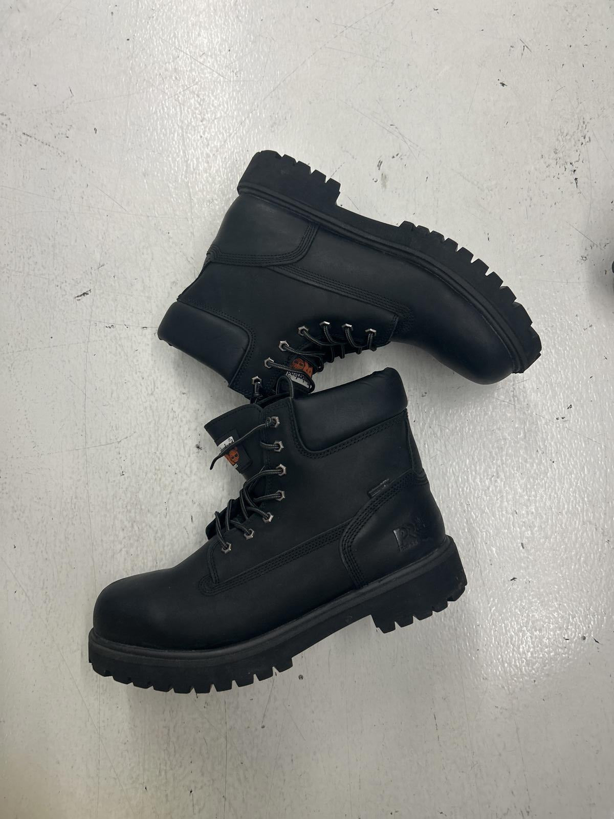 Timberland PRO Black Steel Toe Boots - Size 13