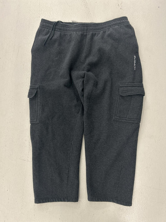 AND1 Basketball Cargo Pants - XL - Charcoal Gray