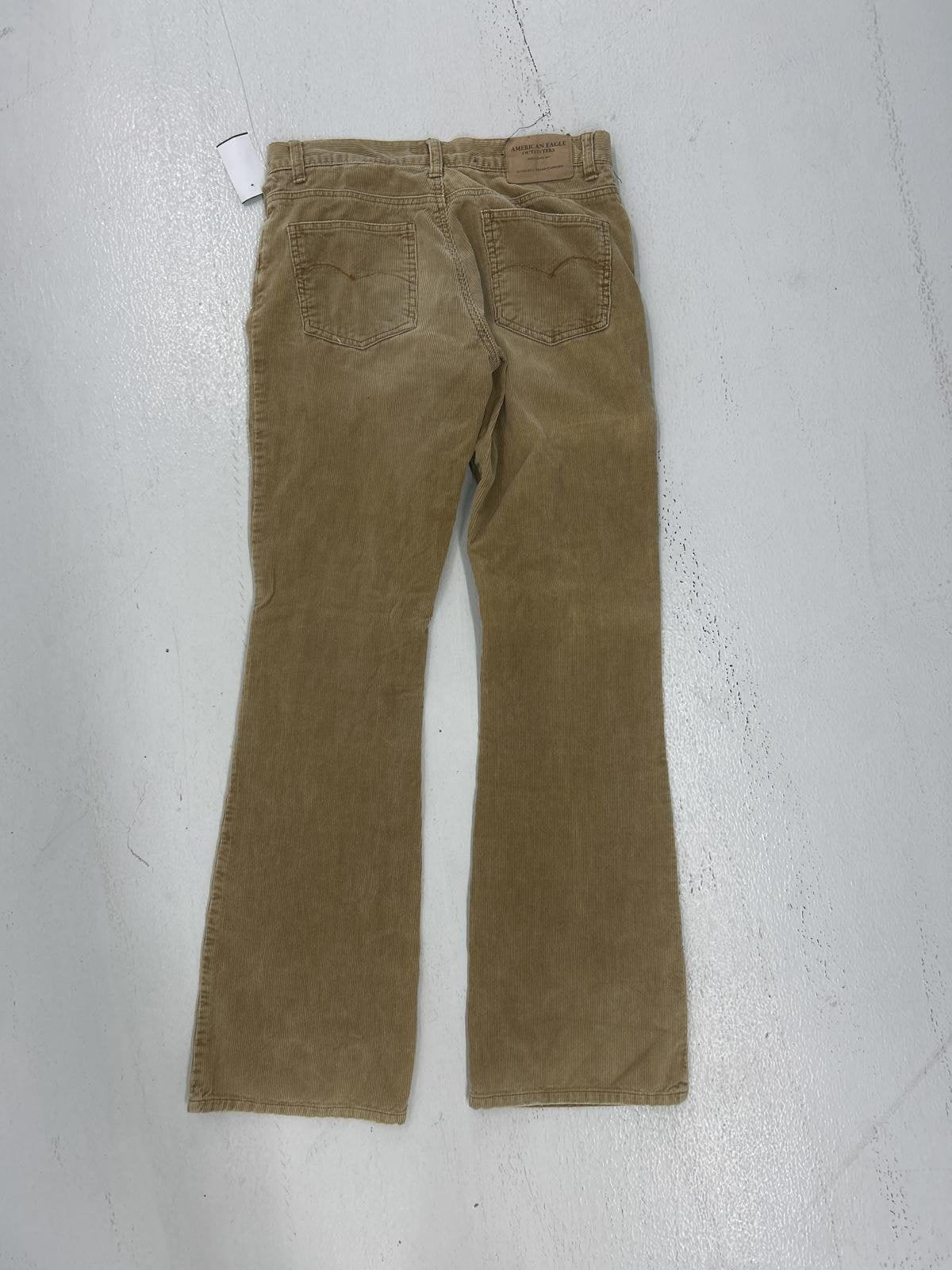 Corduroy Khaki Flared Jeans - Perfect for Everyday Wear