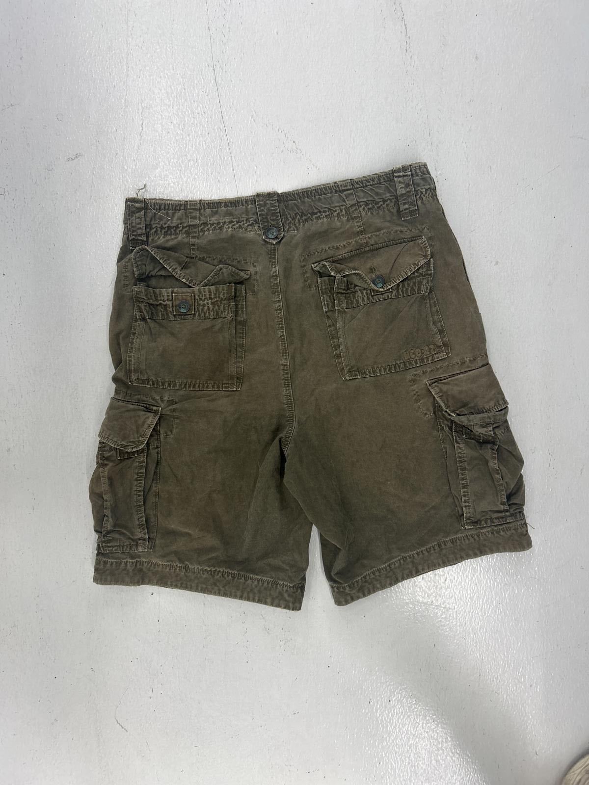 Grungey Heavy Cargo Shorts for Men - XL